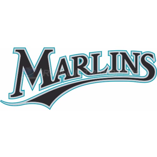 Miami Marlins Iron-on Stickers (Heat Transfers)NO.1689